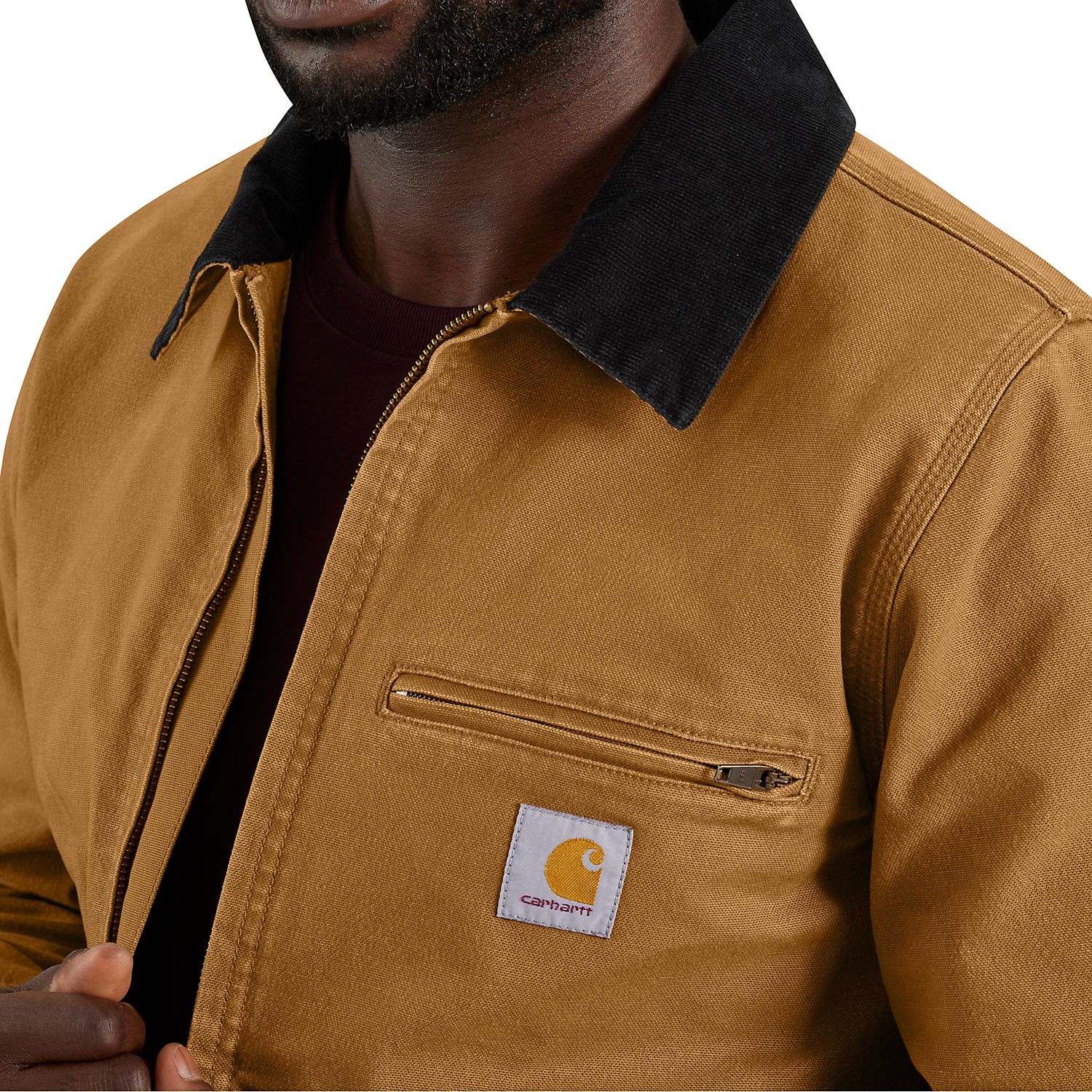 CARHARTT Spring/Summer Duck Detroit jacket (Carhartt Brown) | Wild
