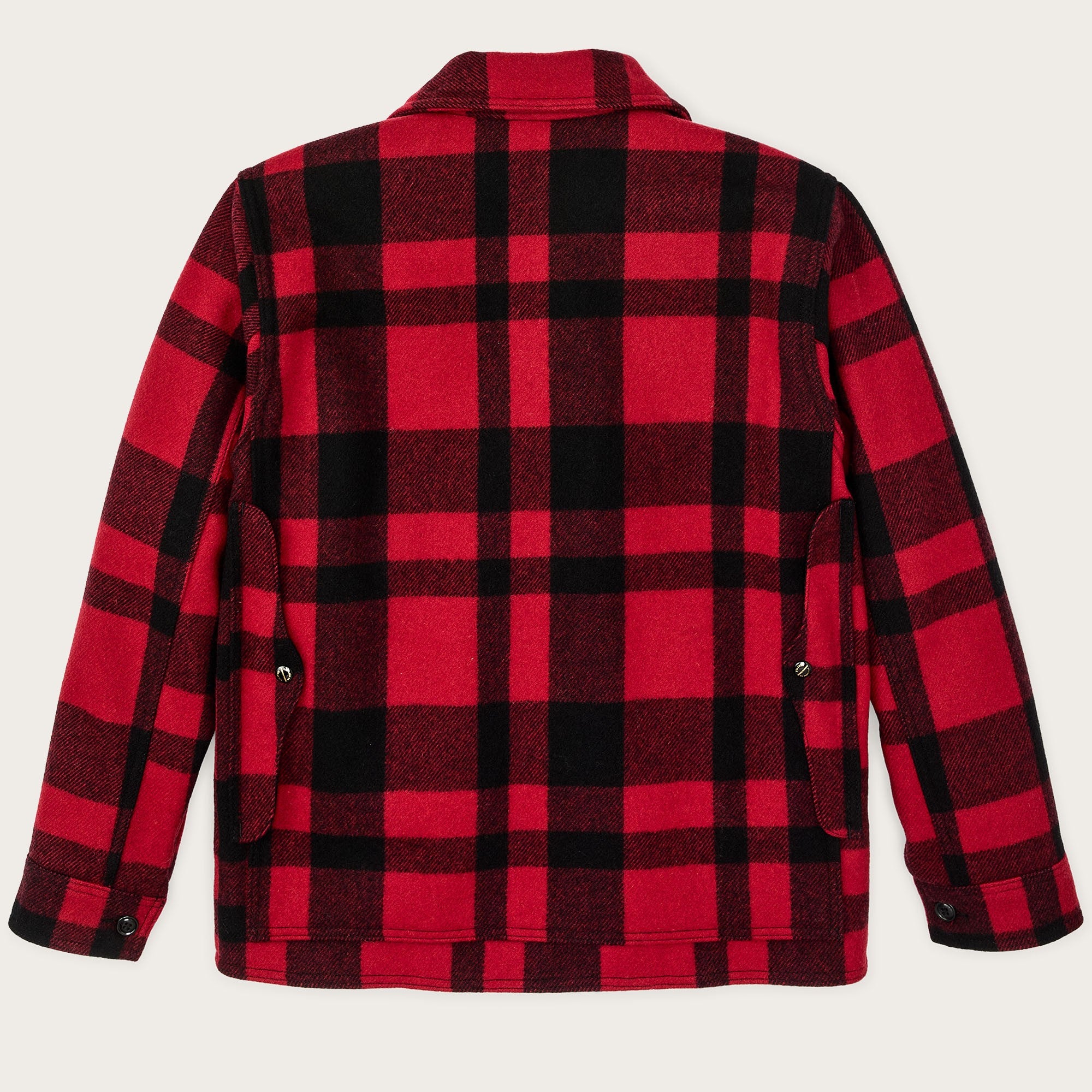 Filson Mackinaw Wool Cruiser Jacket – Red & Black Plaid | Wild