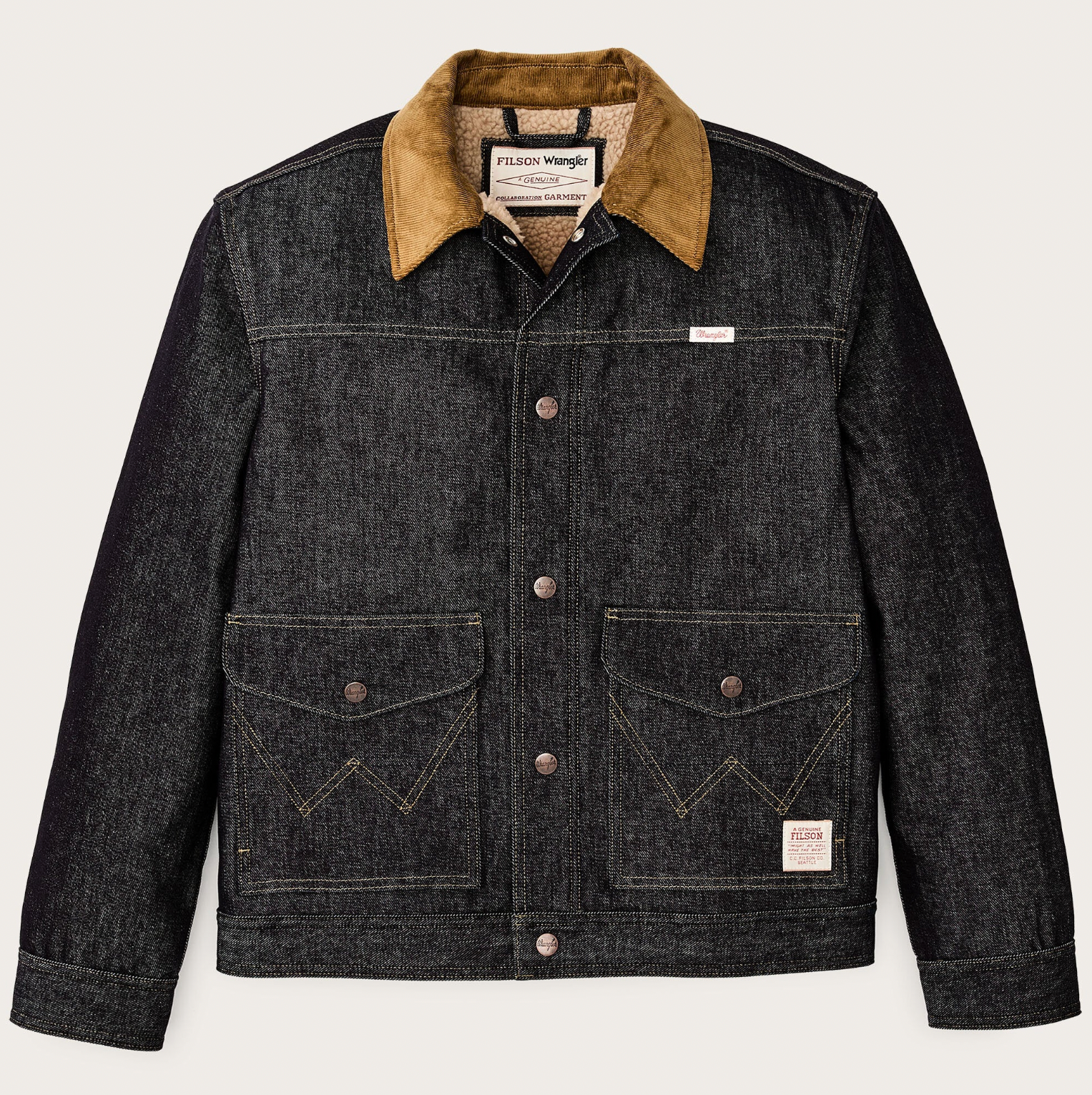 WRANGLER X FILSON Denim Work Jacket (Indigo) | Wild West