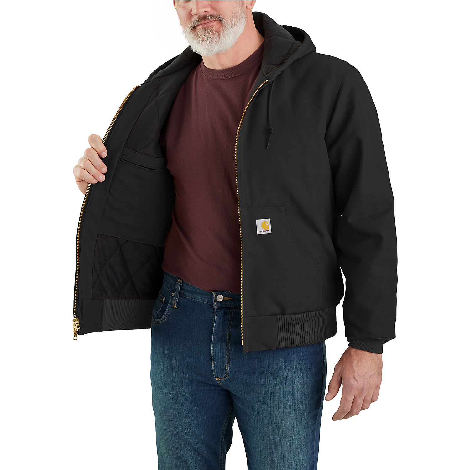CARHARTT J140 Loose Fit Firm Duck Insulated Active Jac