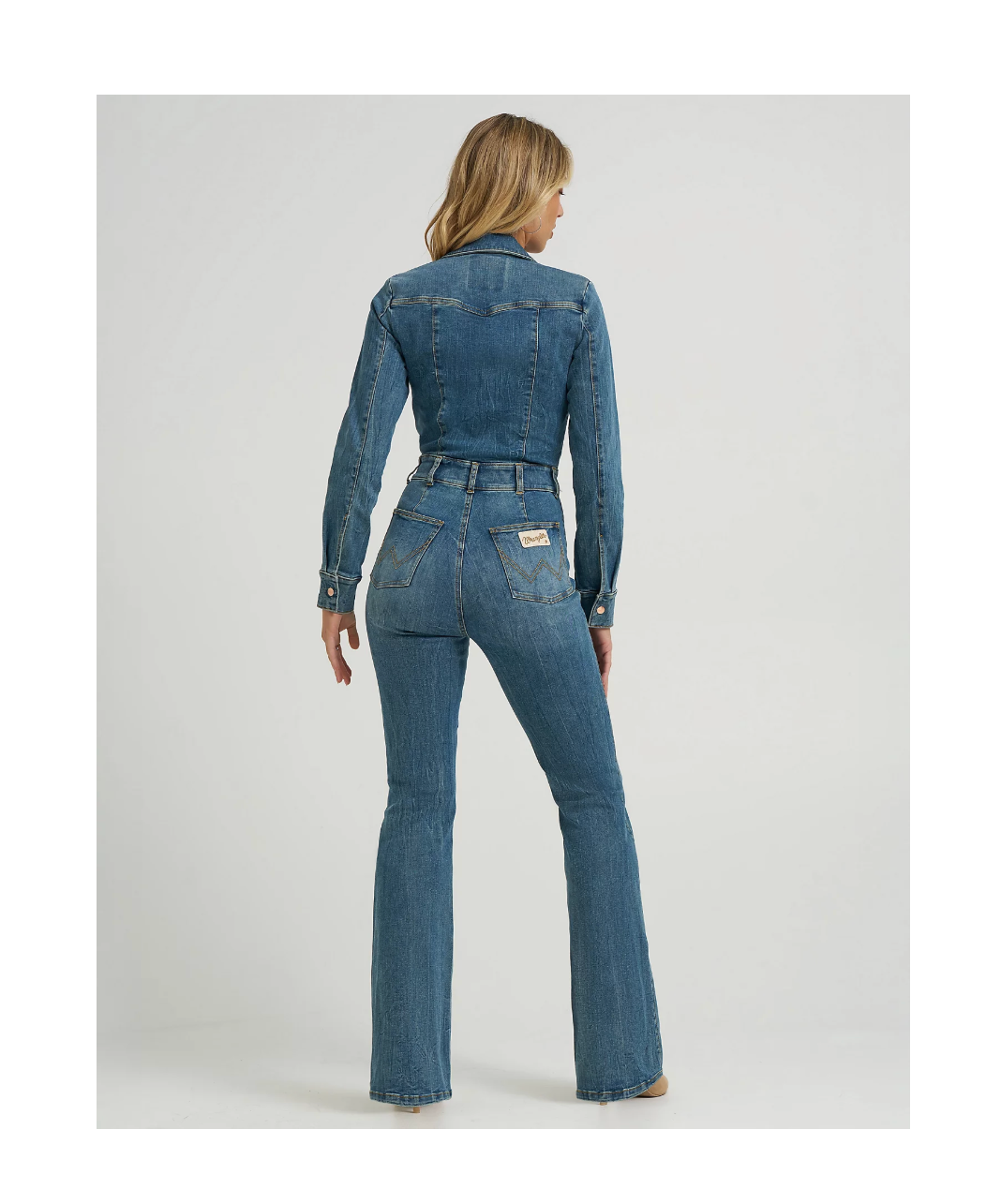 Wrangler x Lainey Wilson Catsuit Flare (Rock Wash) | Wild West