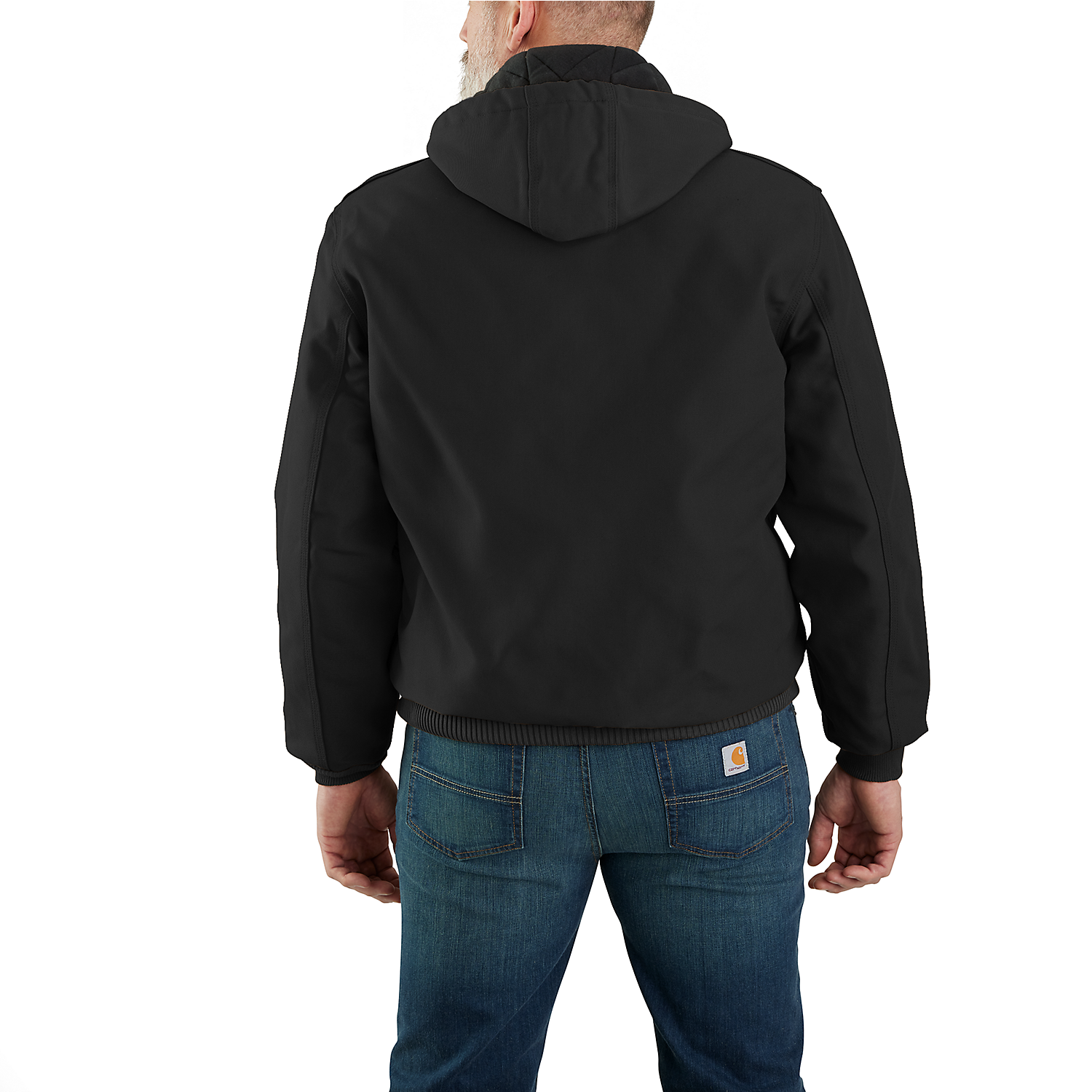 CARHARTT J140 Loose Fit Firm Duck Insulated Active Jac (Black