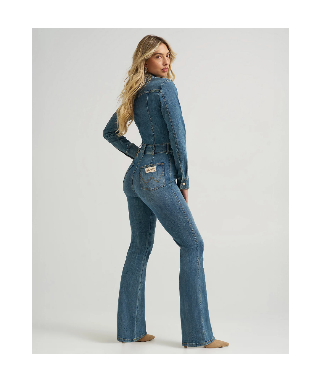 Wrangler x Lainey Wilson Catsuit Flare (Rock Wash) | Wild West