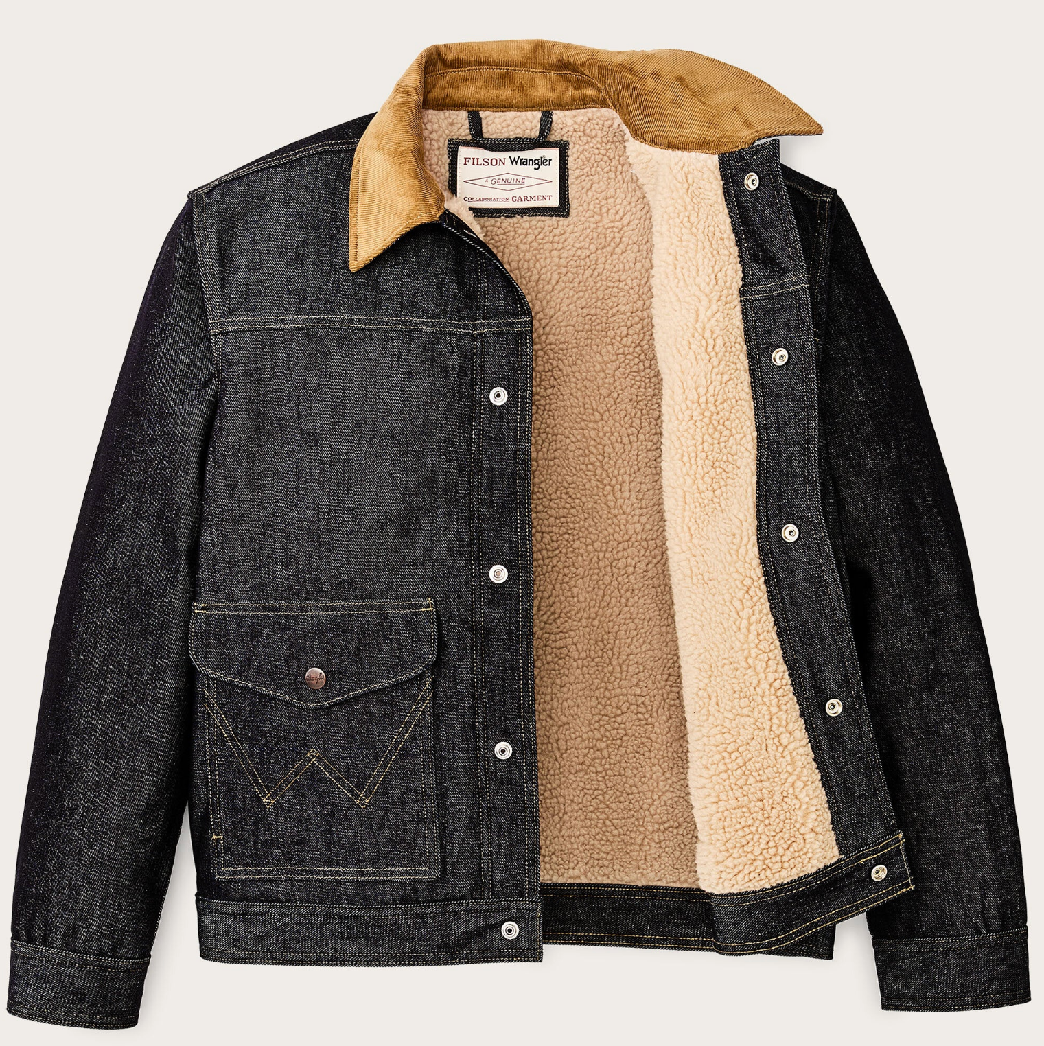 WRANGLER X FILSON Denim Work Jacket (Indigo) | Wild West