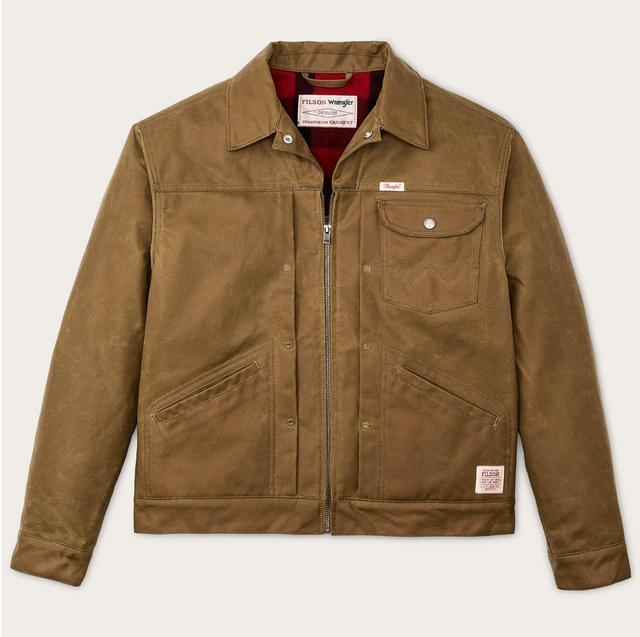 FILSON X WRANGLER 　フィルソン×ラングラー Wrangler X Filson Denim Work Jacket - Black – Lenny's Shoe & Apparel