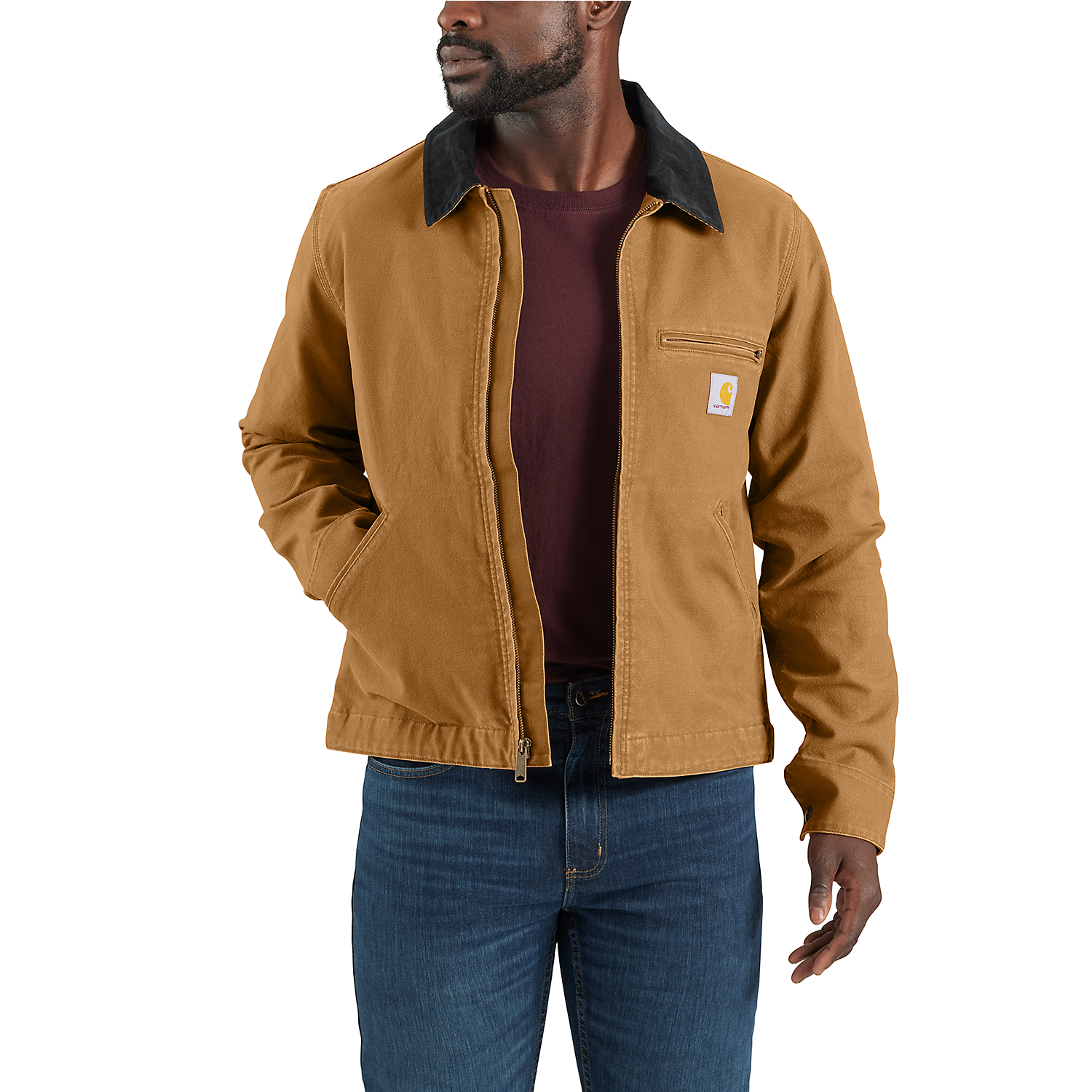 CARHARTT Spring/Summer Duck Detroit jacket (Carhartt Brown) | Wild