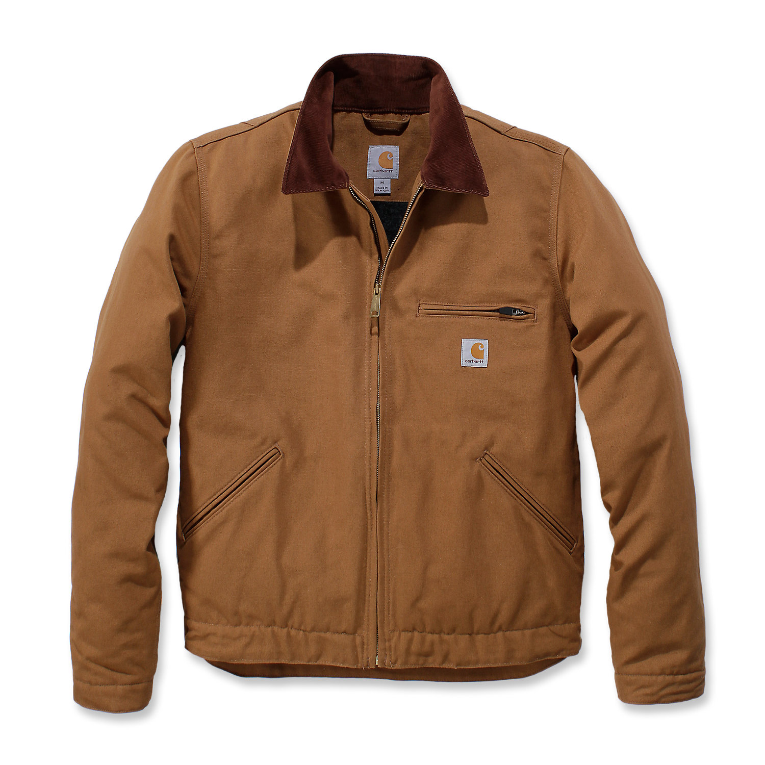 CARHARTT Duck Detroit Jacket (Carhartt Brown) | Wild West
