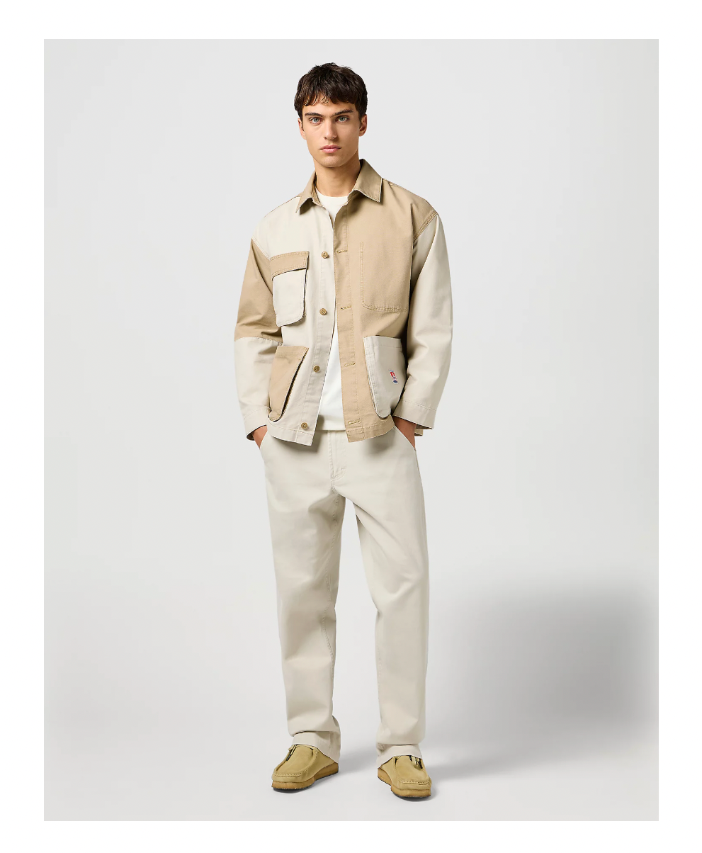 WRANGLER Casey Jones Relaxed Chino Pant (Pelican) | Wild West